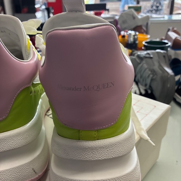 Alexander McQueen Oversized Men's Runner SZ 46 Rare No Size Tag Pre Owned Used - Picture 13 of 16